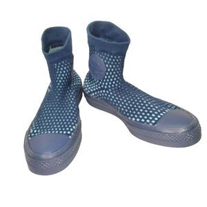 Converse All Star Circular Knit Sock Sneakers Women Sz 6.5 Blue